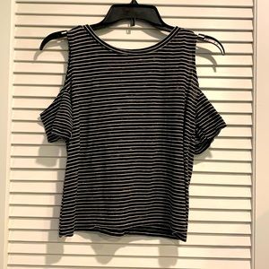 Stripped black and white shirt from forever 21